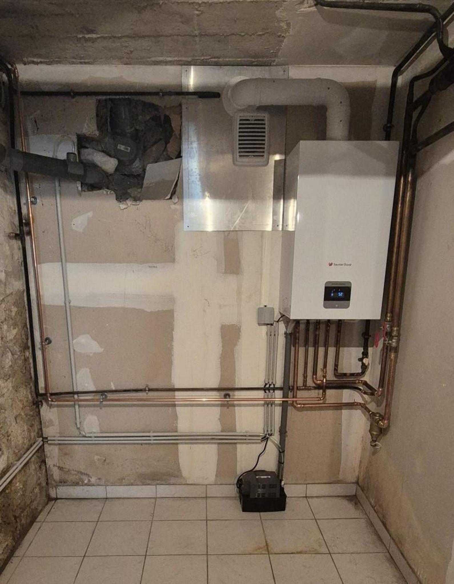 Chaudière gaz Thema plus condens SAUNIER DUVAL